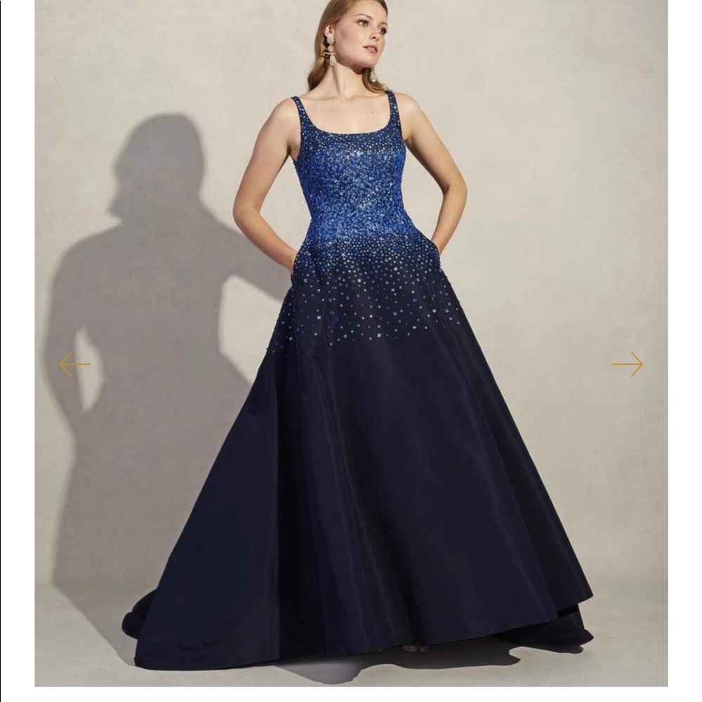 Sachin + Babi Lefaye gown